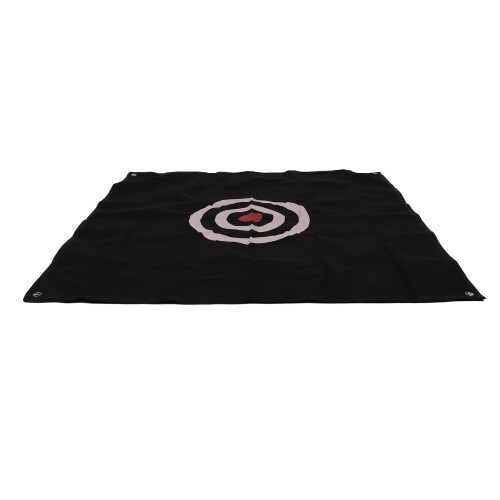 (Black) Golf Target 4.9FT Oxford Cloth Hitting Net Practice 2