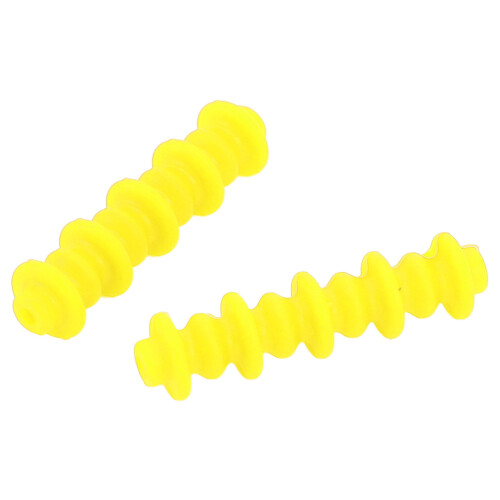 (Yellow) Shock Absorber Rubber Bow String Damper for Compound Bow Orange 2