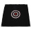(Black) Golf Target 4.9FT Oxford Cloth Hitting Net Practice 5