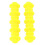 (Yellow) Shock Absorber Rubber Bow String Damper for Compound Bow Orange 4