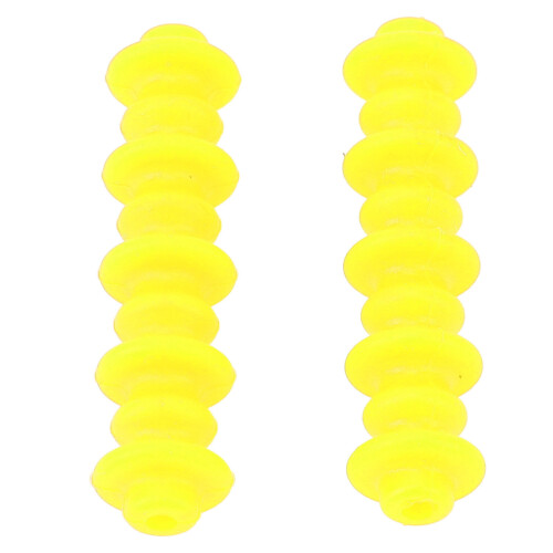 (Yellow) Shock Absorber Rubber Bow String Damper for Compound Bow Orange 1