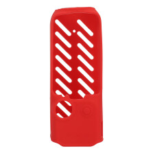 (Red) Silicone Case for Osmo Pocket 3 Anti Scratch Non Slip Heat Dissipation