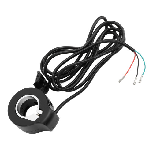 (Female Head) Bicycle Thumb Throttle Responsive Speed Control Handle Universal 2