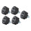 5PCS Fitness Ball Knob M16 Spring Knobs 5