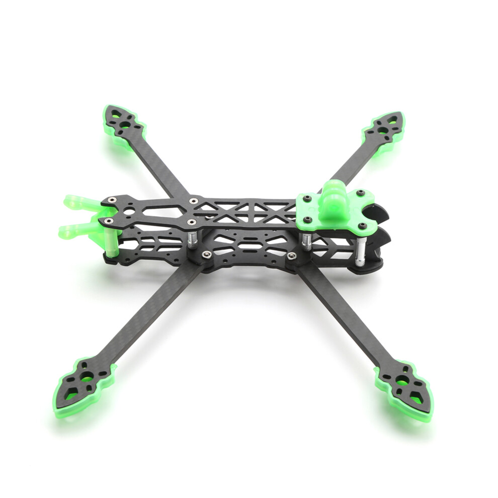 Mark4 8" Fpv Drone Frame 3K Carbon Fiber 5Mm Arm Green 643505207637