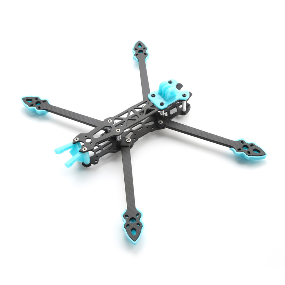 Mark4 8Inch 375Mm 5Mm Arm 3K Carbon Fiber Fpv Freestyle Drone Blue 643505207651