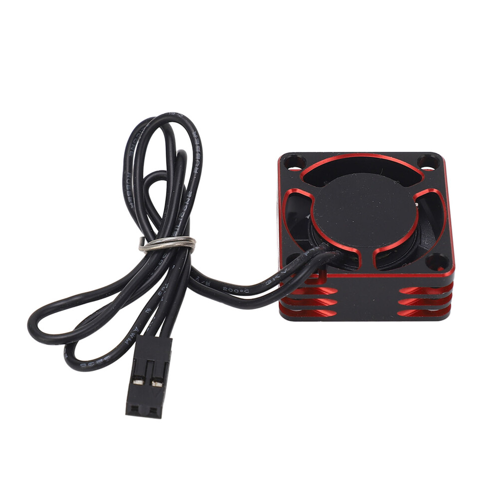 () 25Mm Esc Motor Cooling Fan 19000Rpm Universal Red/Silver 643505212747