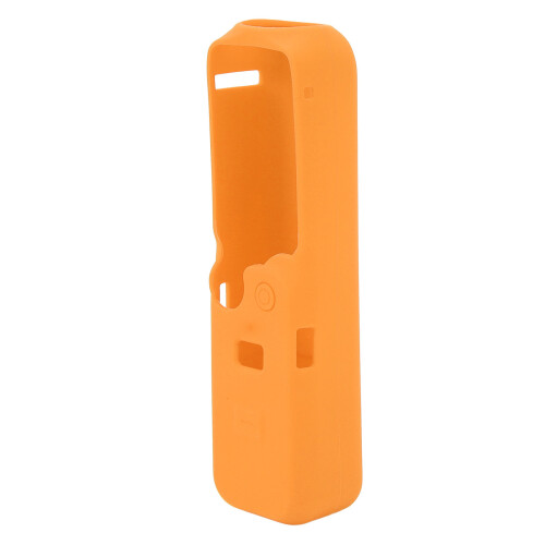 (Orange) Silicone Protective Cover Case for Osmo Pocket 3 Orange 2