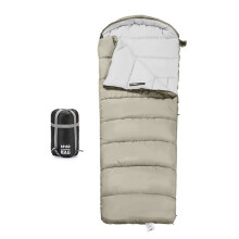 Double Sleeping Bag for Adults 12C to -18C Cold-Resistant Hooded