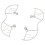RC Propeller Guard Multi Arched Buckle Anti Shake for Mini 4 Pro 3