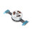 R Axis Motor with Bracket for Mini 3 Pro Drone Repair 4