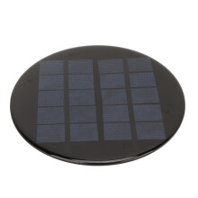 Mini Round Solar Cell Panel 1.1W 5V 120mm Rechargeable 3.7V Module
