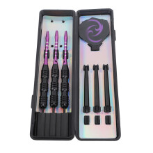 Professional Iron Dart Set Aluminum Knurled Groove Storage Box