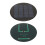 Mini Round Solar Cell Panel 1.1W 5V 120mm Rechargeable 3.7V Module 2