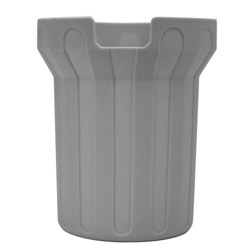 (Gray) Silicone Cup Protector Reduce Noise Non Slip Black