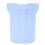 (Light Blue) Silicone Cup Protector Reduce Noise Non Slip Black 1
