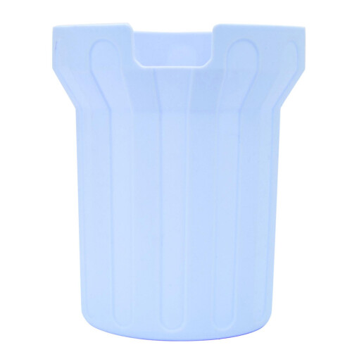(Light Blue) Silicone Cup Protector Reduce Noise Non Slip Black