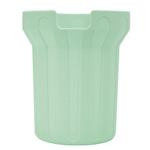 (Light Green) Silicone Cup Protector Reduce Noise Non Slip Black