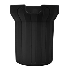 (Black) Silicone Cup Protector Reduce Noise Non Slip Black