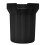 (Black) Silicone Cup Protector Reduce Noise Non Slip Black 1