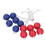 Golf Ladder Toss Balls Replacement Set 3 Red 3 Blue 4