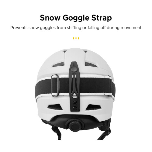Warm Ski Helmet Adjustable Lightweight Snowboard Helmet 2