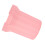 (Pink) Silicone Cup Protector Reduce Noise Non Slip Black 4
