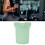 (Light Green) Silicone Cup Protector Reduce Noise Non Slip Black 5