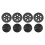 Luggage Caster Wheels Lightweight Silent Universal Replacement Rollers 1