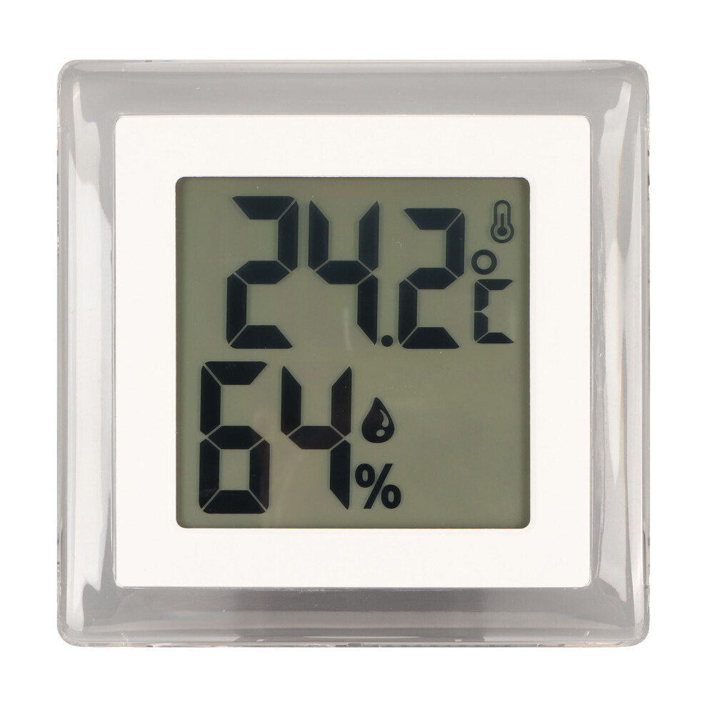 Digital Thermometer Hygrometer High Accuracy Backlit Display for Home