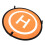75cm RC Drone Landing Pad Nylon Foldable Orange Blue 4