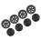 Luggage Caster Wheels Lightweight Silent Universal Replacement Rollers 2