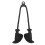 Triceps Pull Down Rope Double Head for Exercise Crunches 1