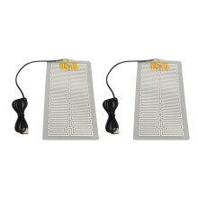 2Pcs Waist Heating Pad USB 5V Electric Metal with 150cm Cord