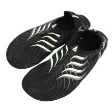 (Black Green 42/43) Water Shoes Quick Drying Breathable Hiking Camping Black Green 46/47