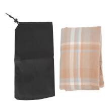(Blue) Heated Scarf Skin Friendly Adjustable Temp Blue