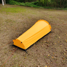 Single Person Backpacking Tent Lightweight with Ground Cloth