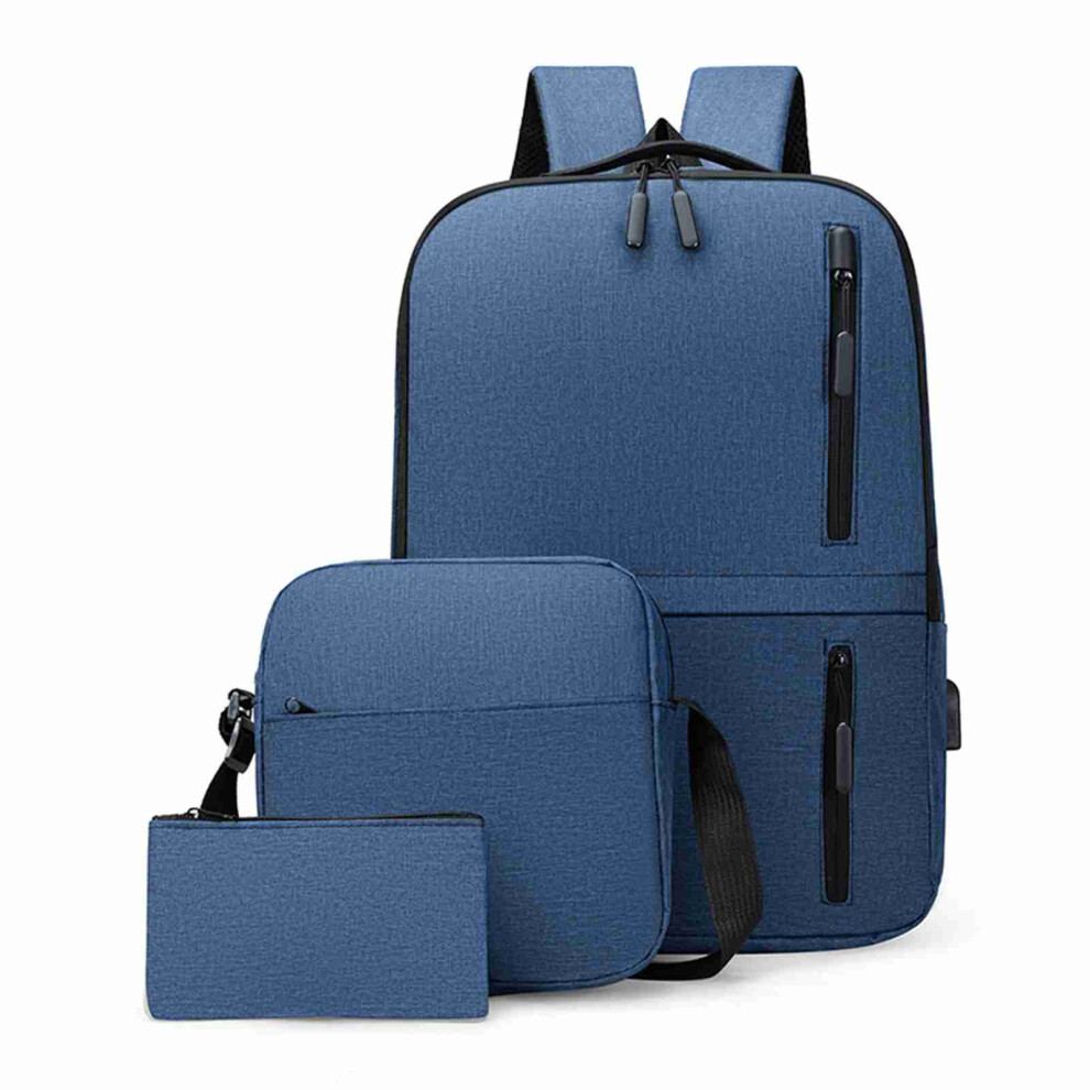 Men's Business Bag Usb High Capacity Laptop Backpack Double Shoulder 643505235203