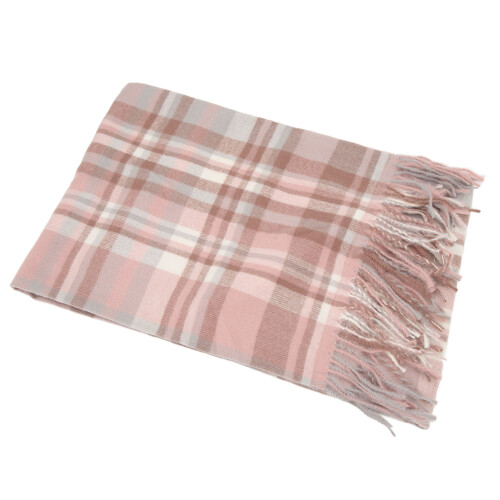 (Pink) Heated Scarf Skin Friendly Adjustable Temp Blue 2