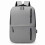 Men's Business Bag Set USB Laptop Backpack Double Shoulder 2