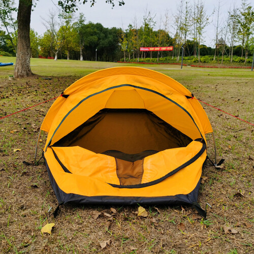 Single Person Backpacking Tent Lightweight with Ground Cloth 1