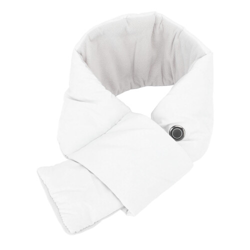 (White) USB Heated Scarf 3 Temp Settings 105cm Blue