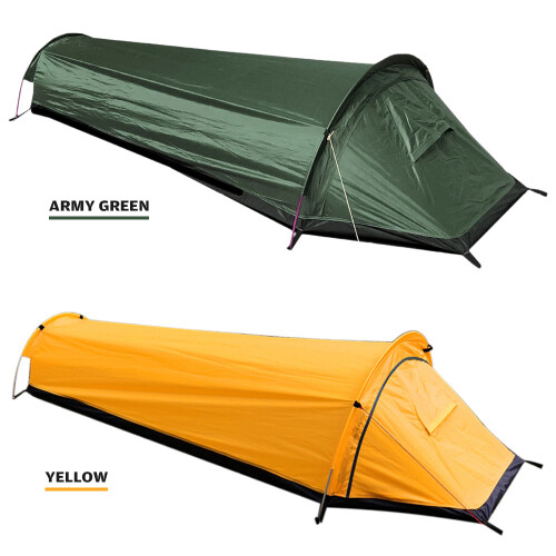 Single Person Backpacking Tent Lightweight with Ground Cloth 2
