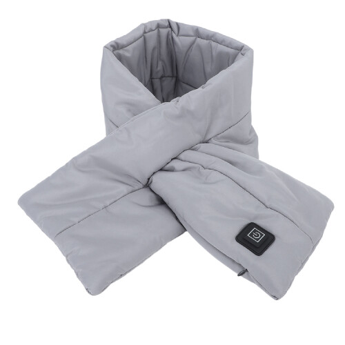 Heated Scarf USB Adjustable Temperature Cotton Neck Wrap Winter
