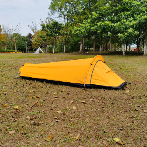 Single Person Backpacking Tent Lightweight with Ground Cloth 2