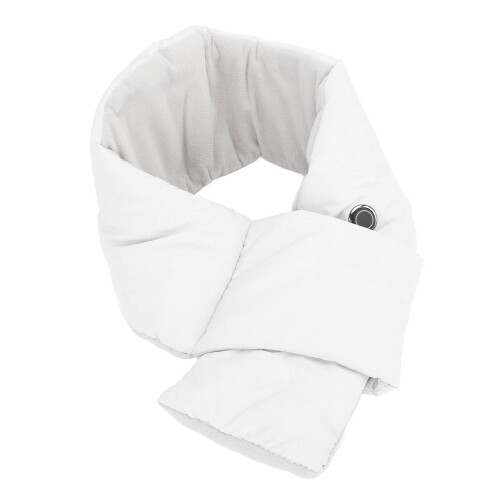(White) USB Heated Scarf 3 Temp Settings 105cm Blue 1