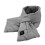 (Grey) USB Heating Neck Pad Adjustable Temperature Pink Heated Scarf Winter 2