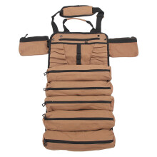 Small Tool Bag 7 Pockets Handheld Roll Up Organizer for Mechanic