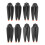 8pcs Orange PC Drone Propellers for Mavic Air 3 High Efficiency 1