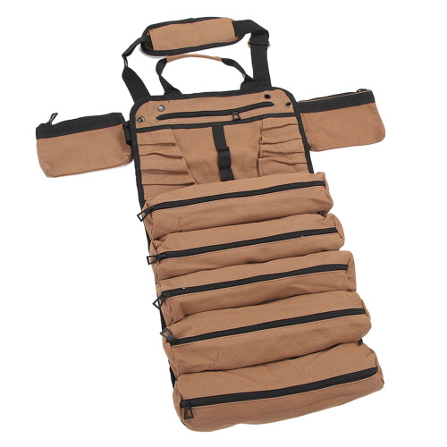 Small Tool Bag 7 Pockets Handheld Roll Up Organizer for Mechanic 1